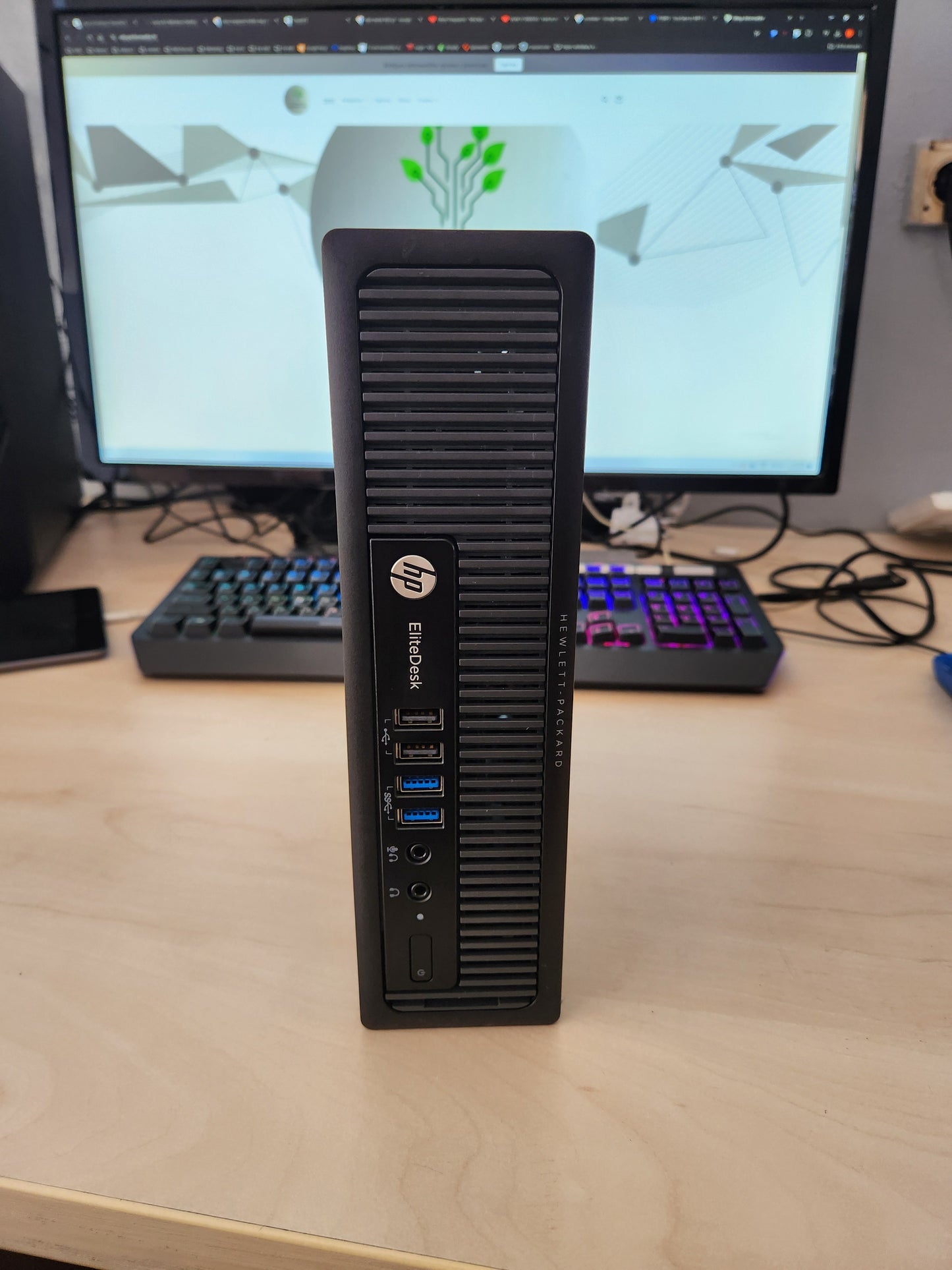HP EliteDesk 800 G1 usdt - i5, 8GB RAM, 120GB SSD