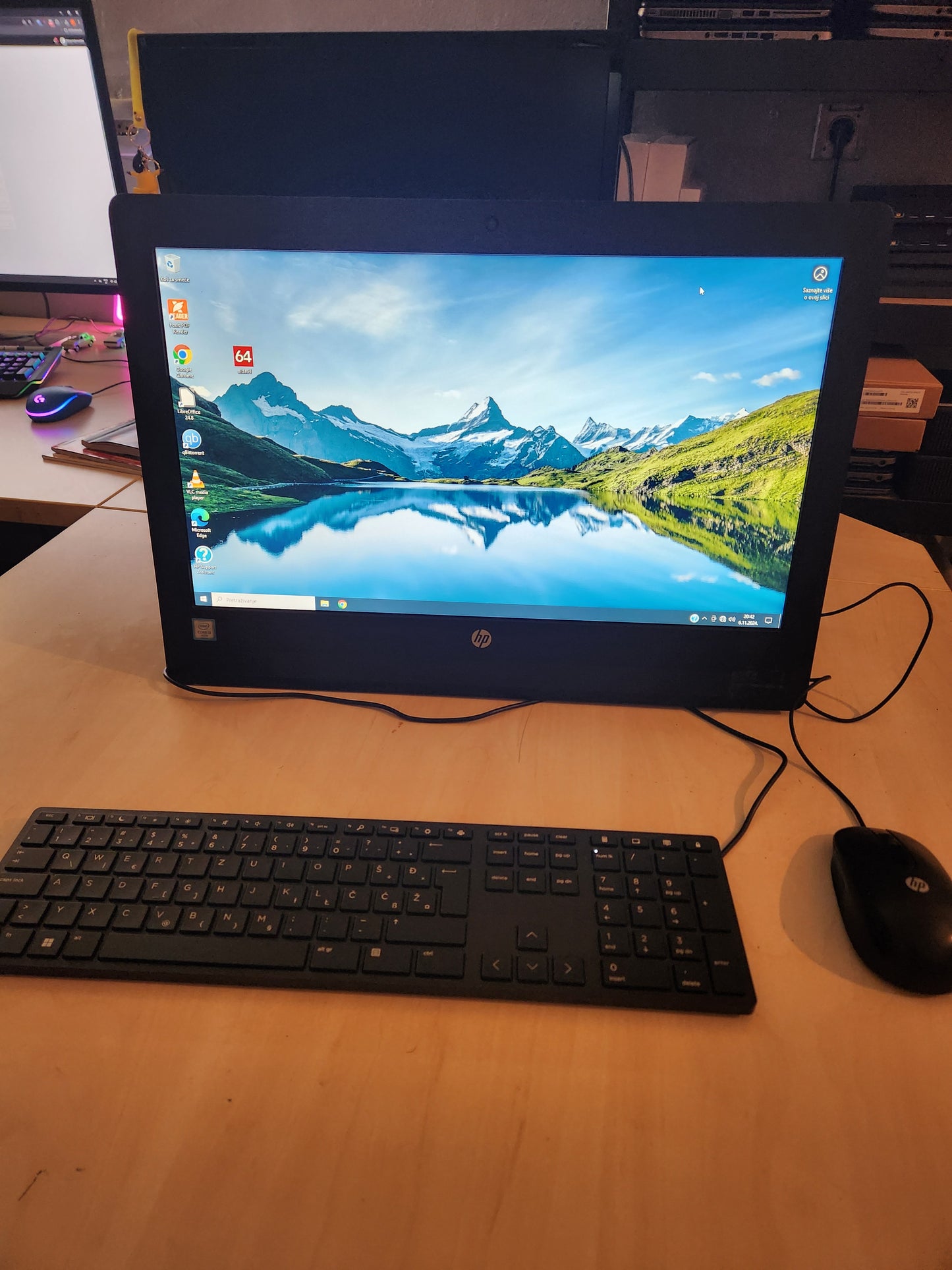 HP ProOne 400 G2 ALL in ONE i3/8gb/240SSD/20"