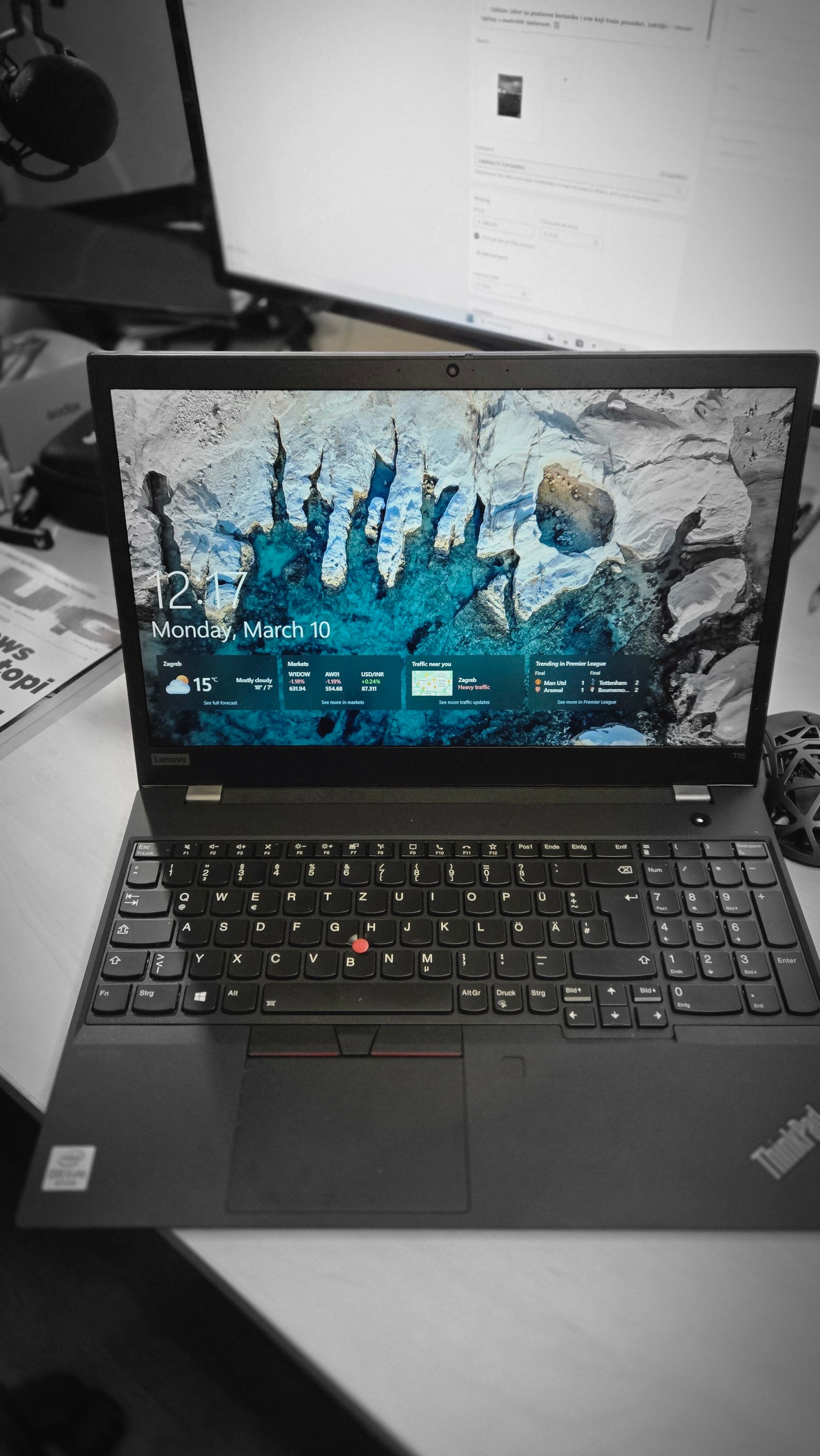 Lenovo ThinkPad T15 i5 10210/16GB/250SSD/15.6 Touchscreen