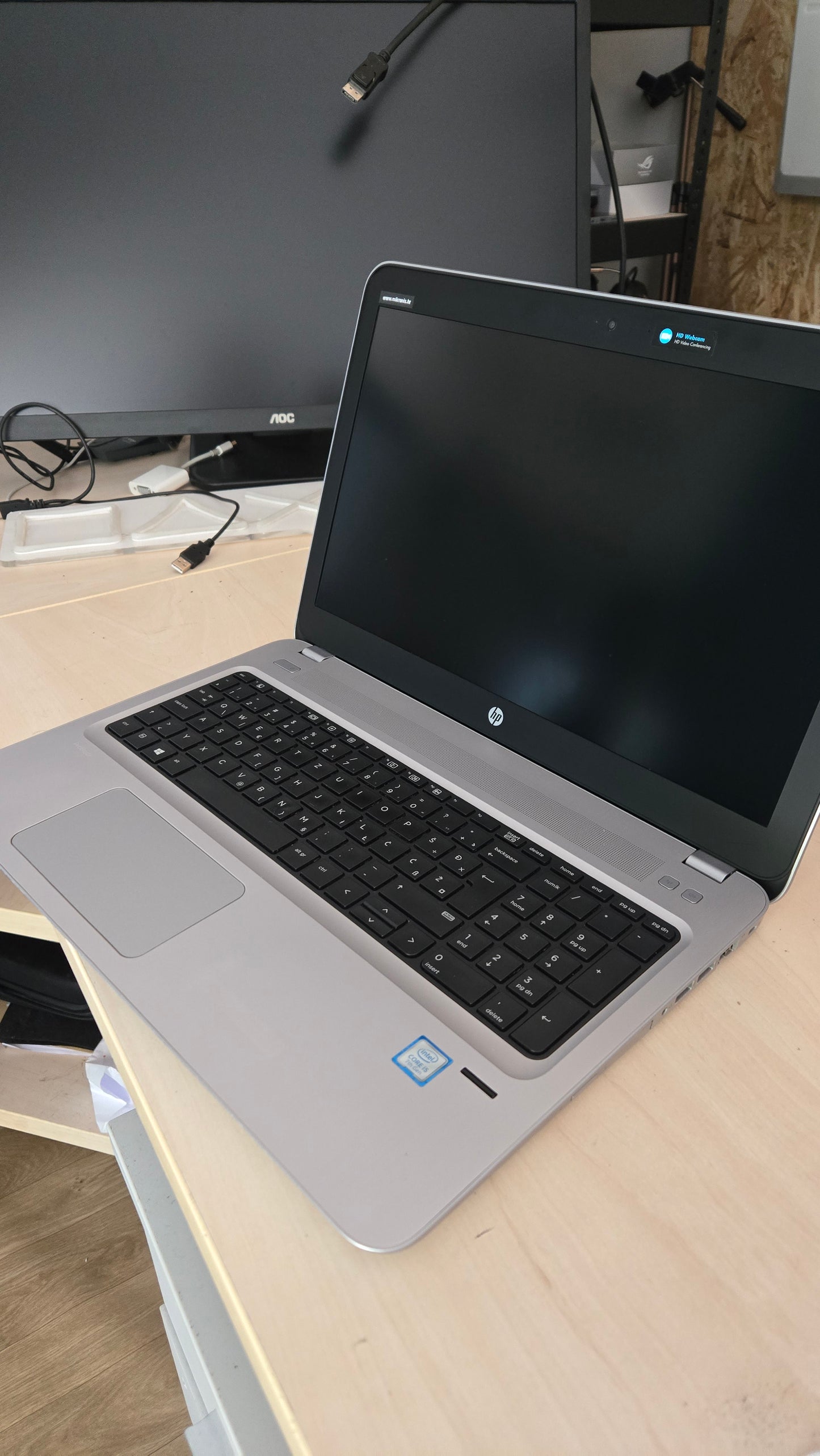 HP ProBook 450 G3 – i5-7200U / 8GB / 240GB SSD – 6 mj. jamstvo