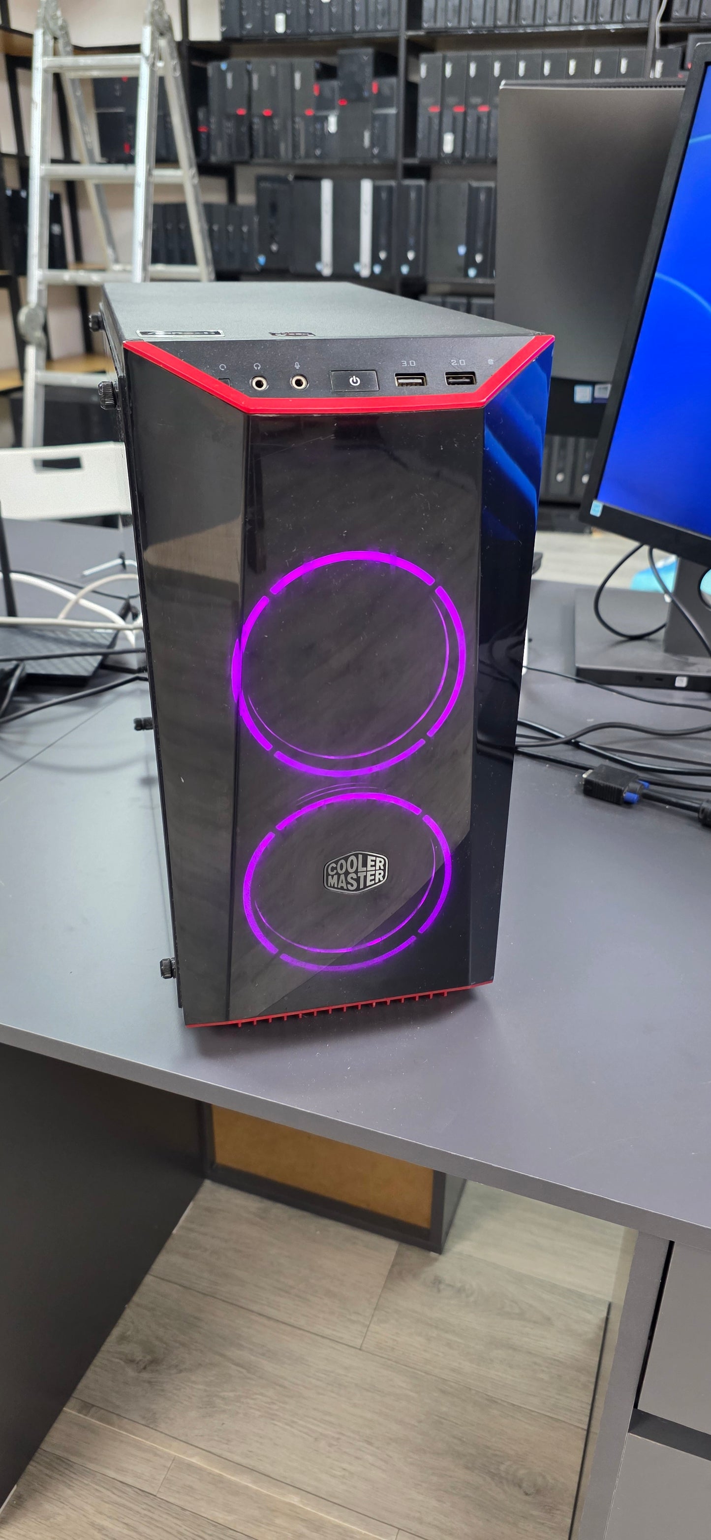 Gaming PC: Ryzen 5 2400G, 16GB RAM, GTX 1650 4GB, 2TB HDD + 256GB NVMe SSD, 6 mj. jamstvo