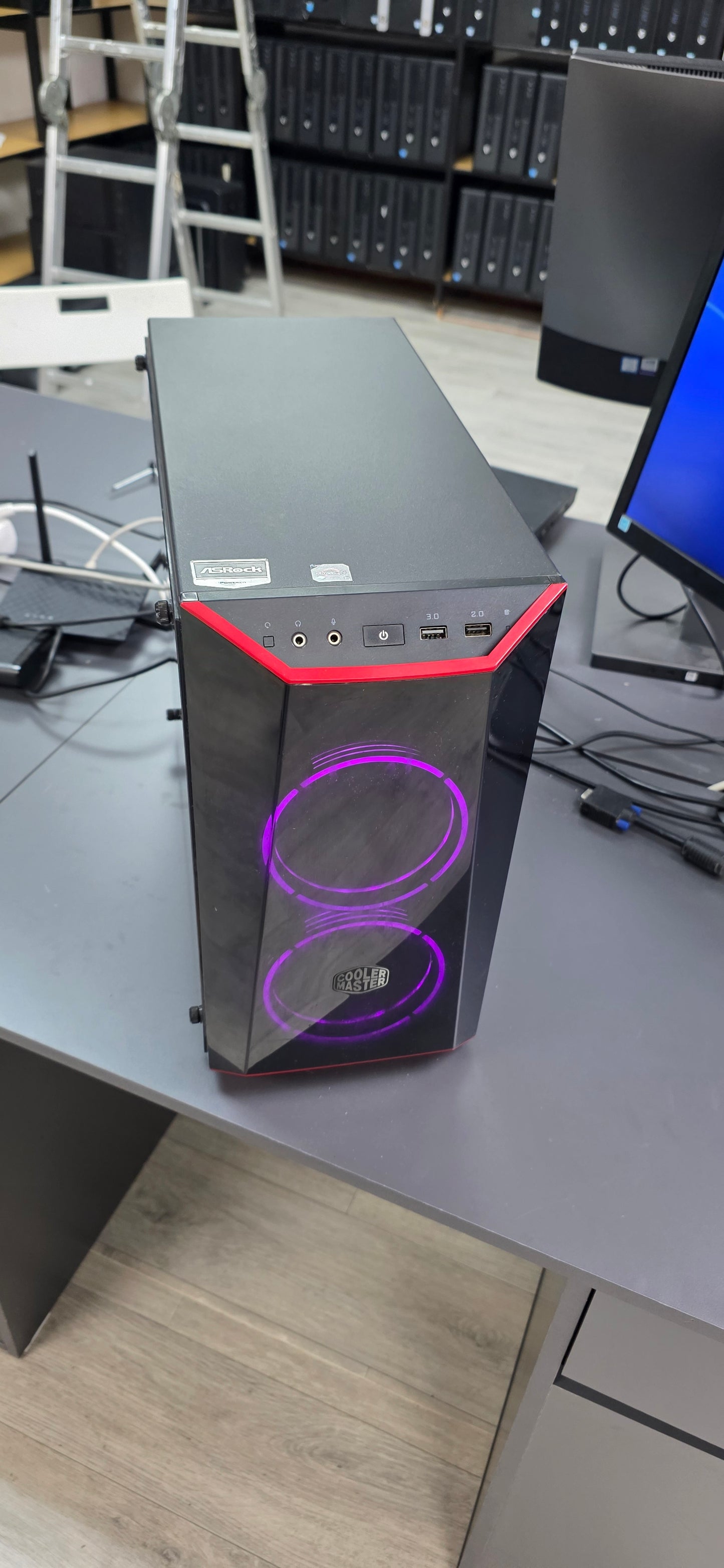 Gaming PC: Ryzen 5 2400G, 16GB RAM, GTX 1650 4GB, 2TB HDD + 256GB NVMe SSD, 6 mj. jamstvo