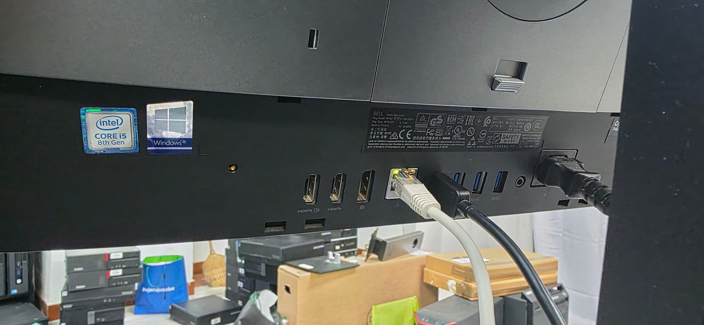 DELL OptiPlex 7460 All-in-One: i5-8500, 8GB RAM, 240GB SSD, Win 11, 12 mj. jamstvo