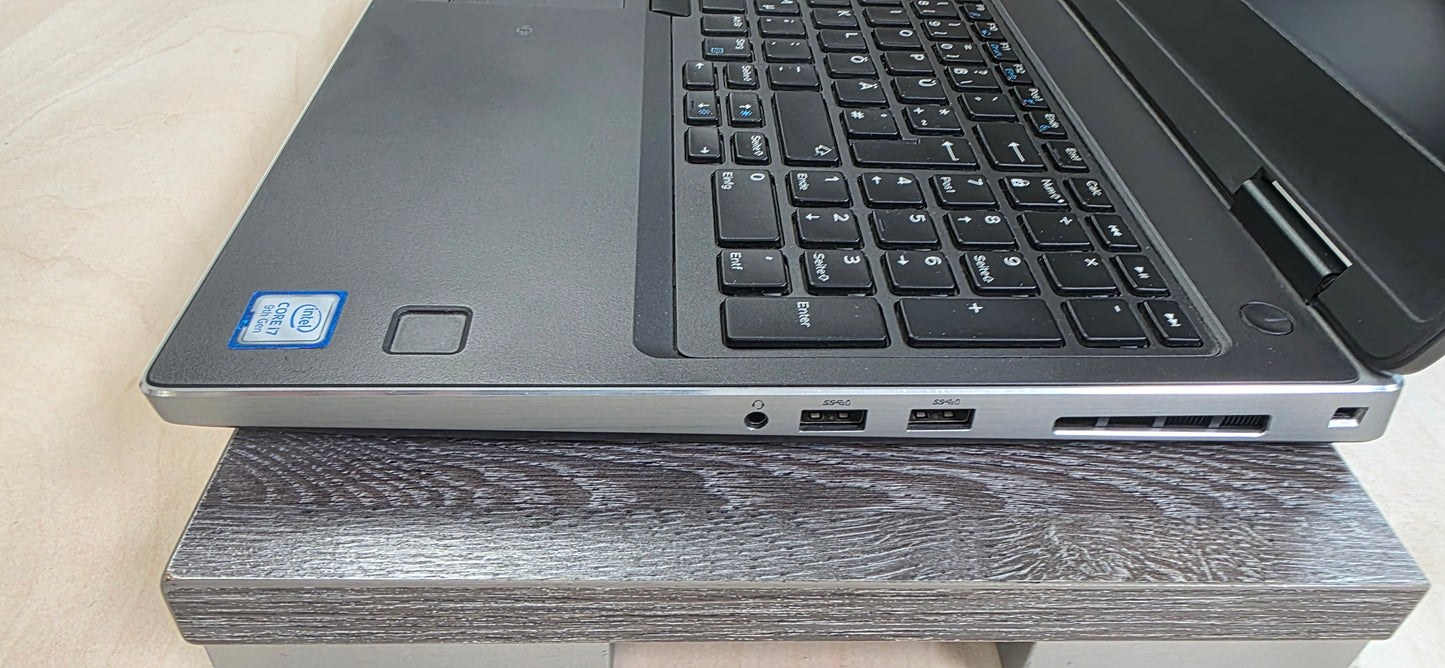 Dell Precision 7540 Mobile Workstation: i7-9750H, 32GB RAM, 500GB SSD, Quadro T2000 4GB, 12 mj. jamstvo