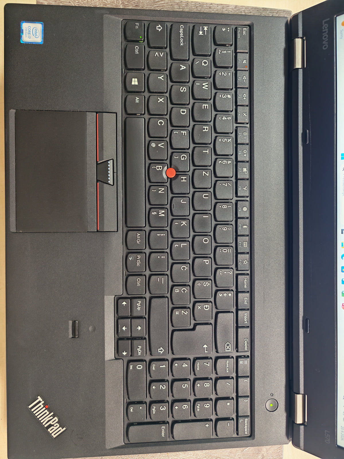 Lenovo ThinkPad L570 • i5-7200U • 8GB RAM • 120GB SSD • Full HD • Win 11 • 12mj Jamstvo