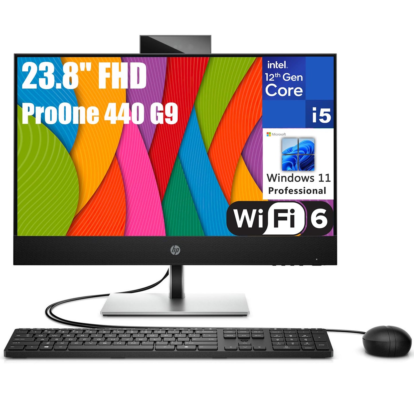 HP ProOne 440 G9 All-in-One 23.8" • i5-12500 • 32GB RAM • 477GB SSD • Win 11 • 12mj Jamstvo