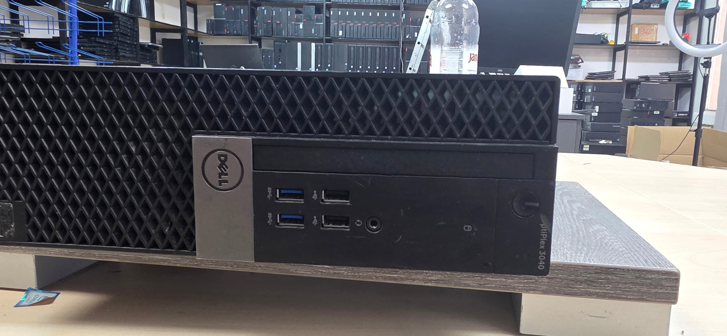 DELL OptiPlex 3040: Pentium G4400, 8GB RAM, 120GB SSD, Win 11, 12 mj. jamstvo