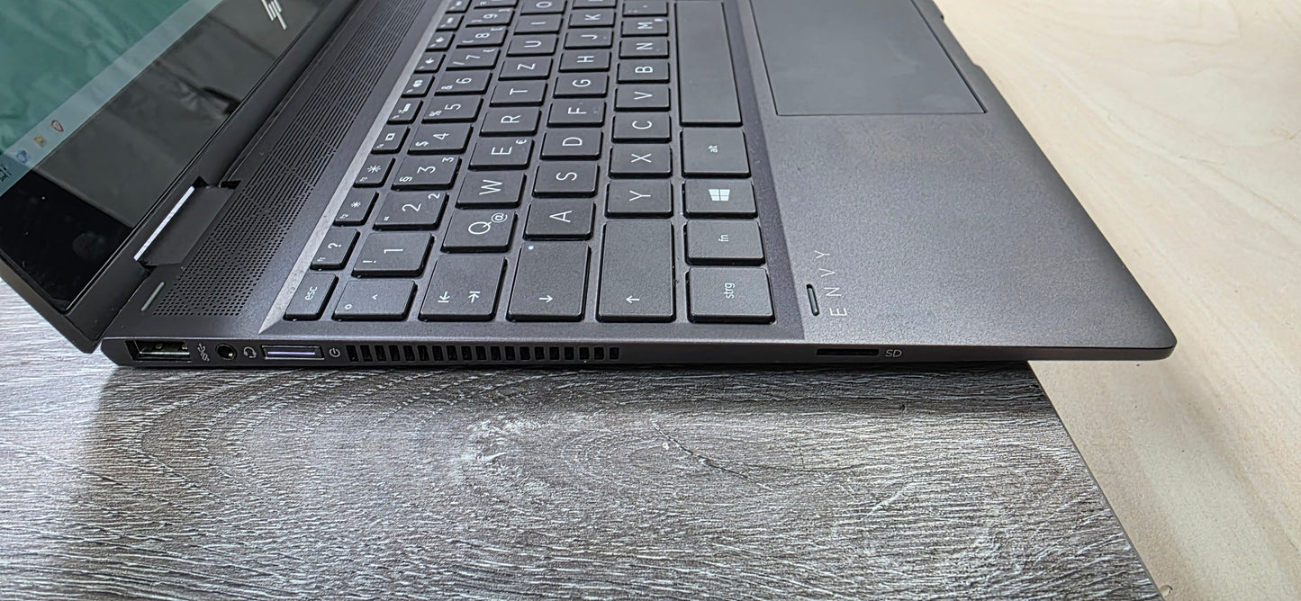 HP Envy x360 Convertible: Ryzen 7 2700U, 8GB RAM, 240GB SSD, Touchscreen 13.3", 12 mj. jamstvo