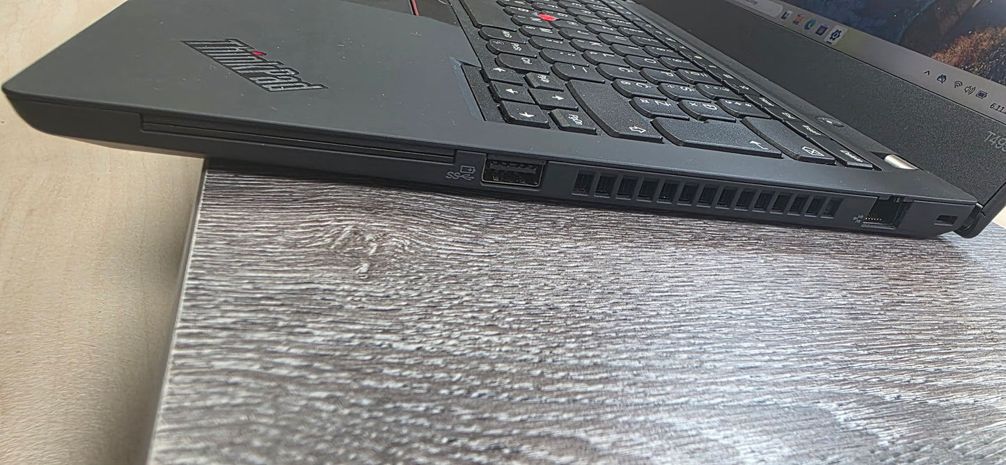 Lenovo ThinkPad T495: Ryzen 5 Pro 3500U, 8GB RAM, 240GB SSD, Win 11 Pro, 12 mj. jamstvo
