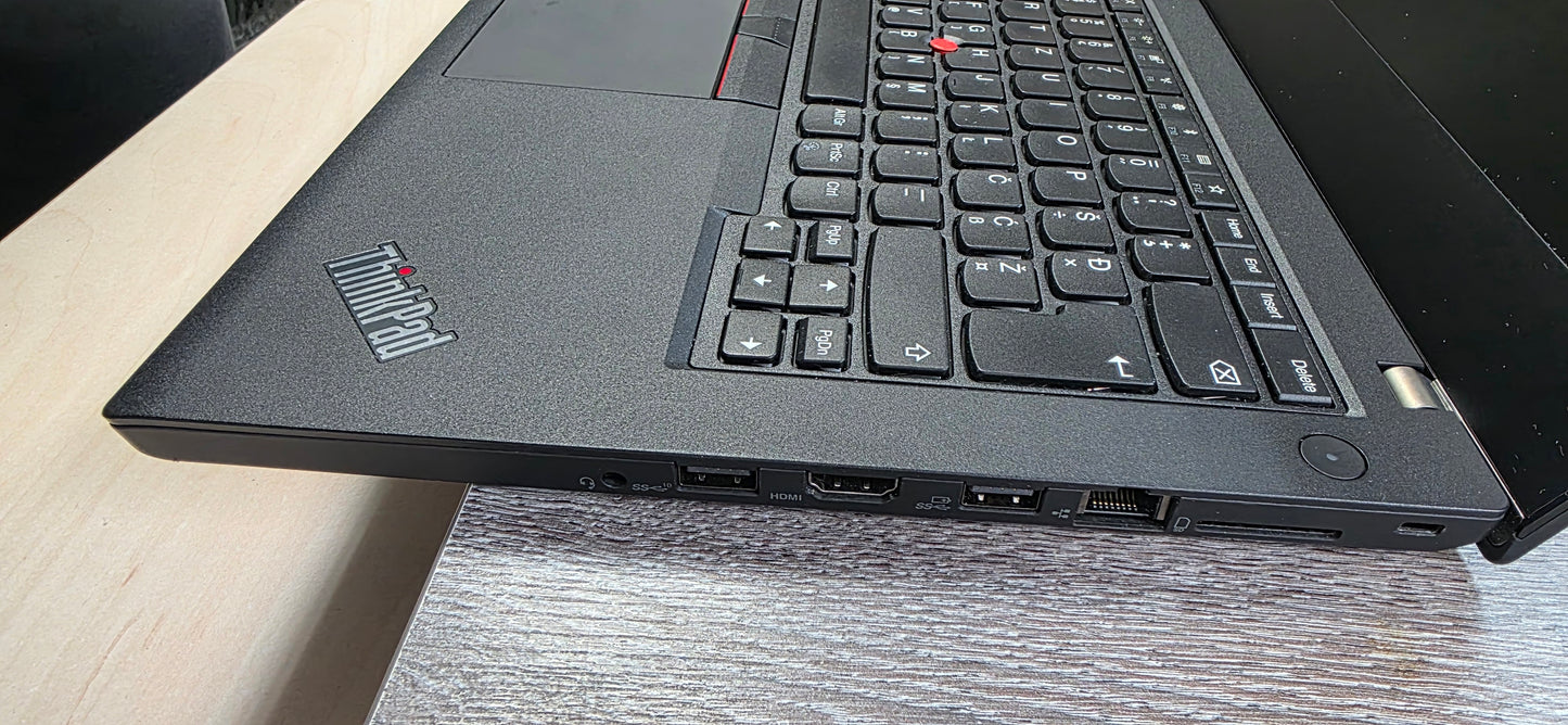 Lenovo ThinkPad A485: Ryzen 5 PRO, 8GB RAM, 256GB SSD, 14" FHD Ekran, 12 mj. jamstvo