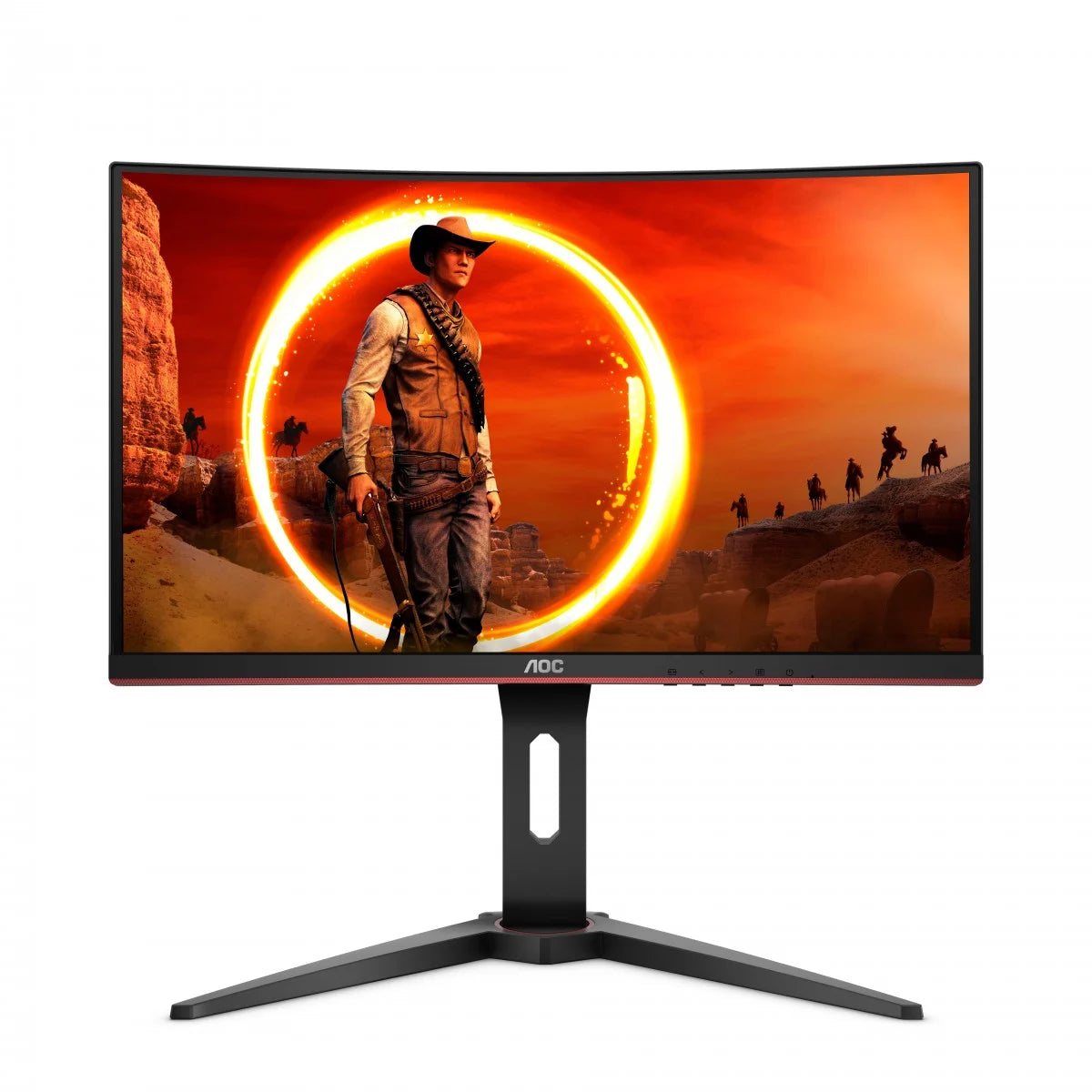 AOC C24G1 Gaming Monitor: 24" Zakrivljeni, 144Hz, Full HD, 6 mj. jamstvo