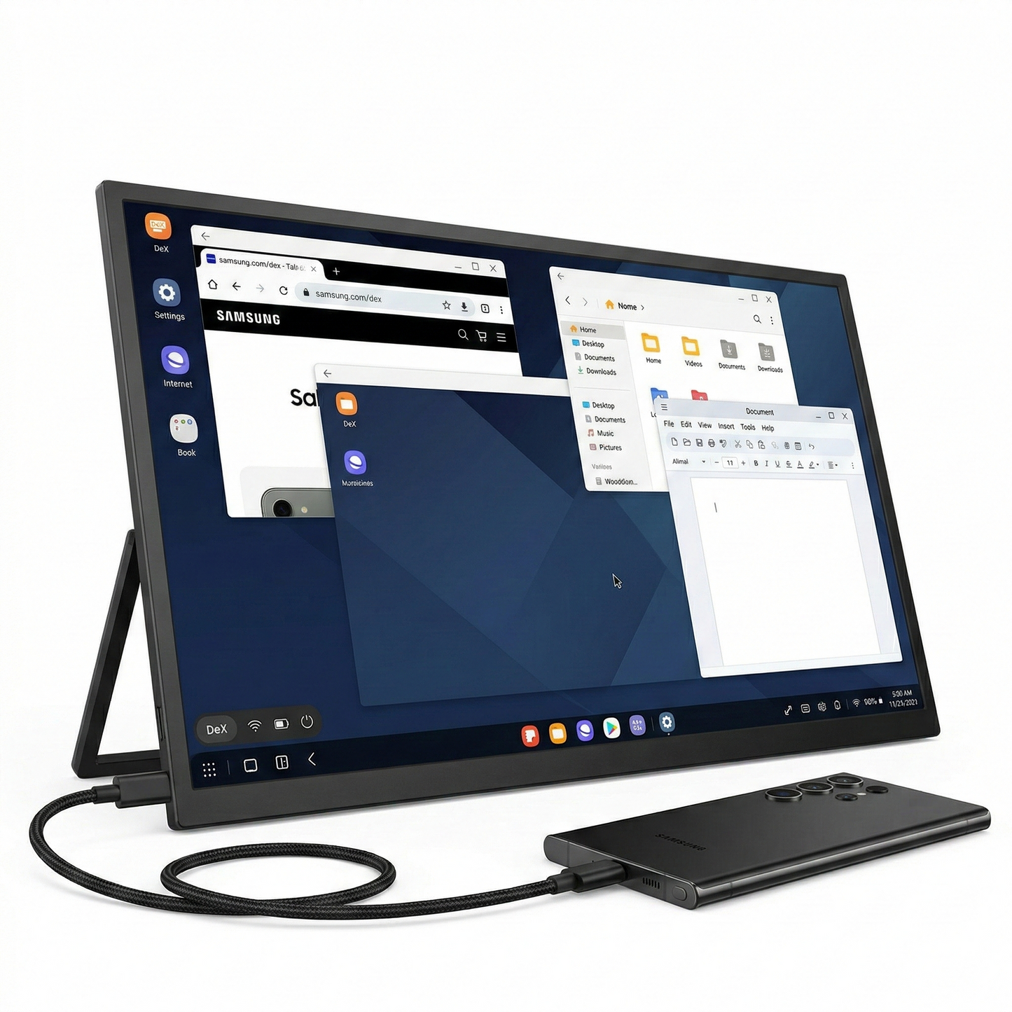 🖥️ Prijenosni Monitor 13.3" Touchscreen – Full HD+ IPS / USB-C / HDMI – 12 mj. jamstvo