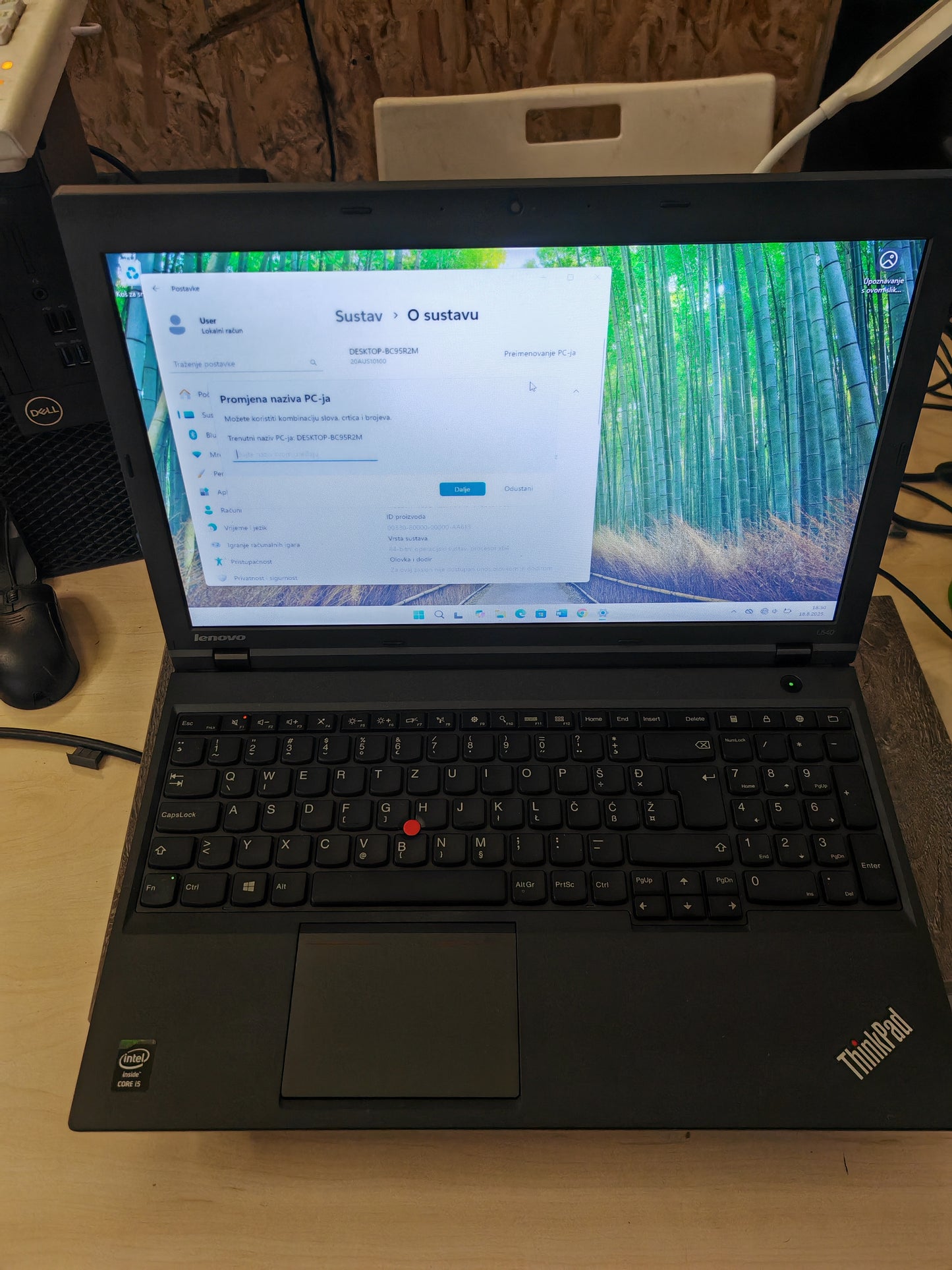 Lenovo ThinkPad L540: i5-4200M, 8GB RAM, 120GB SSD, 15.6" HD Ekran, 12 mj. jamstvo