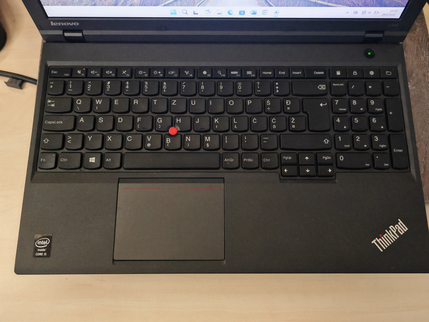 Lenovo ThinkPad L540: i5-4200M, 8GB RAM, 120GB SSD, 15.6" HD Ekran, 12 mj. jamstvo