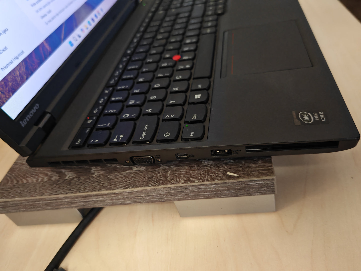 Lenovo ThinkPad L540: i5-4200M, 8GB RAM, 120GB SSD, 15.6" HD Ekran, 12 mj. jamstvo