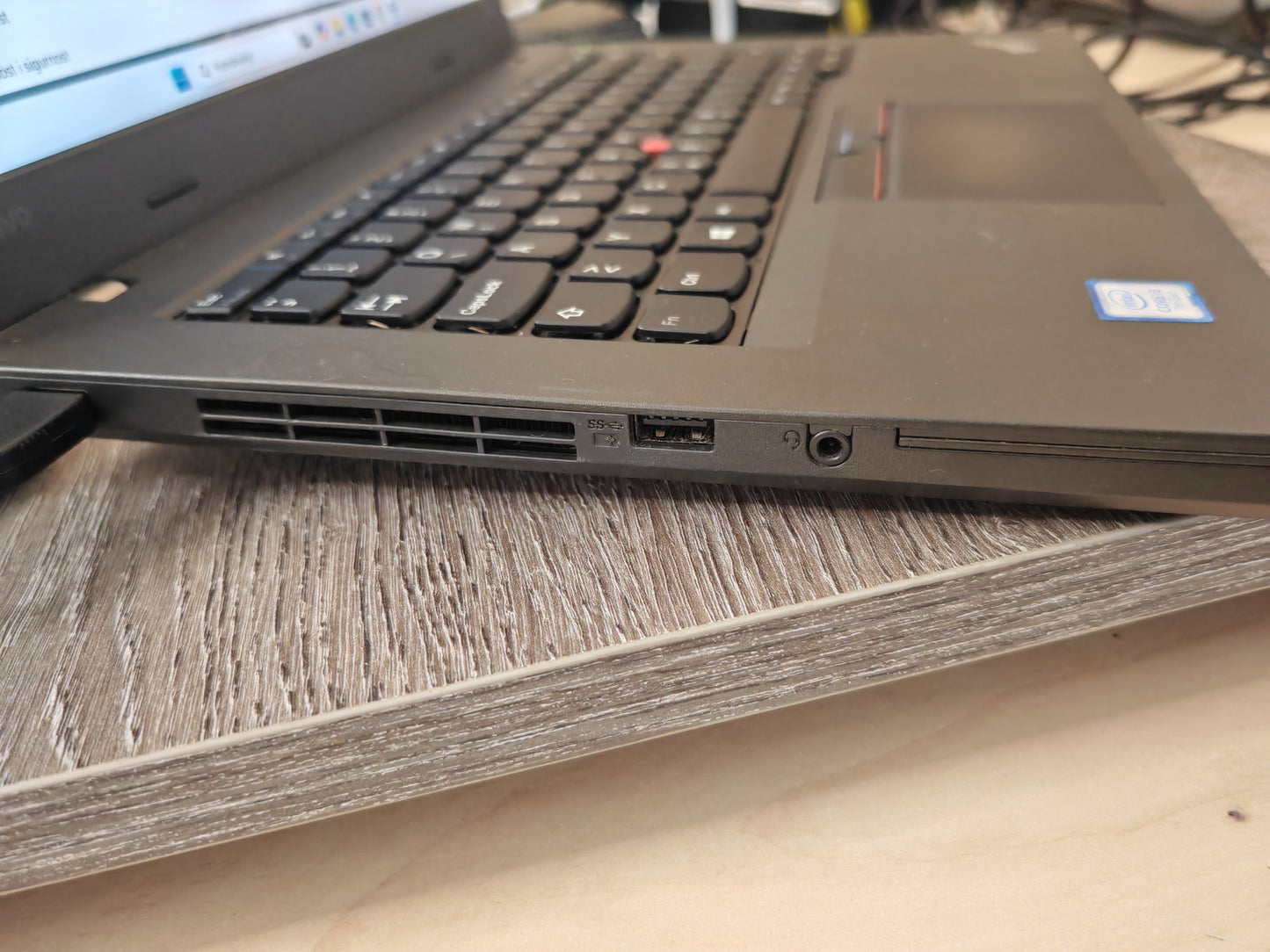 Lenovo ThinkPad L470: i3-7100U, 8GB RAM, 120GB SSD, 14" Ekran, 12 mj. jamstvo