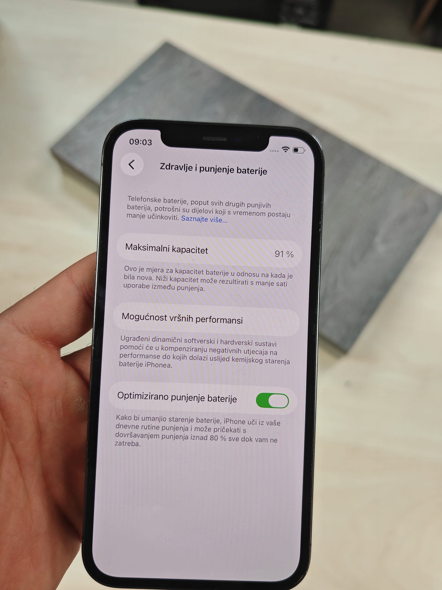 iPhone 12 Pro • 128GB • Odlično stanje • 91% Baterija • 3mj Jamstvo
