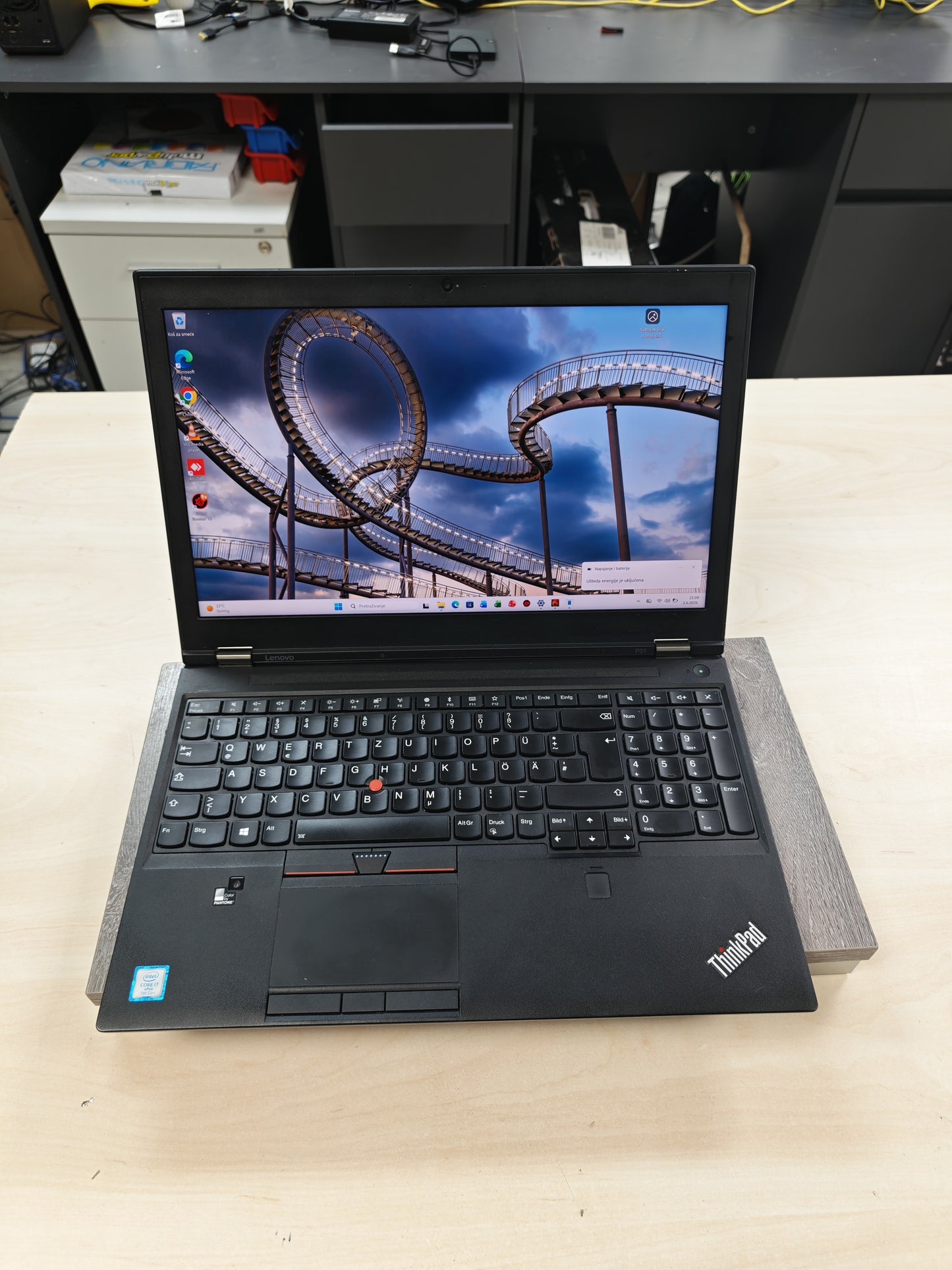 Lenovo ThinkPad P51 • i7-7820HQ • 32GB DDR4 • 512GB SSD • Quadro M2200 4GB • 15.6″ FHD • 12mj Jamstvo • Win 11