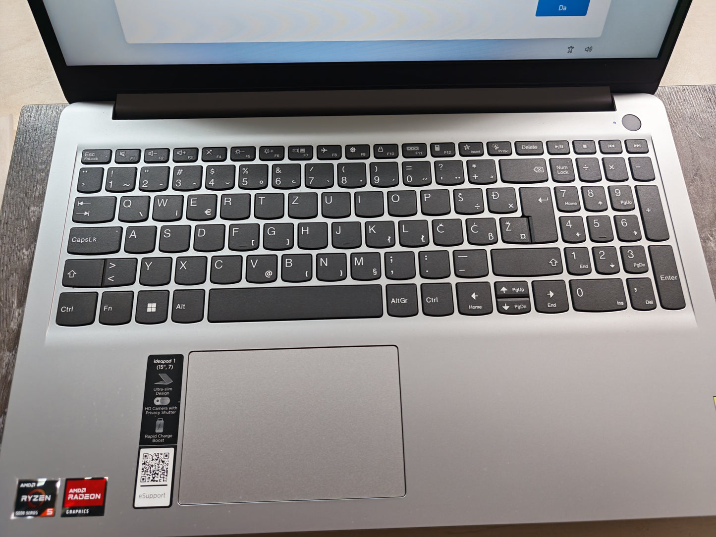 Lenovo IdeaPad 1 15ALC7 • Ryzen 5 5500U • 8GB RAM • 512GB SSD • 15.6" FHD • Win 11 Pro • 12mj Jamstvo