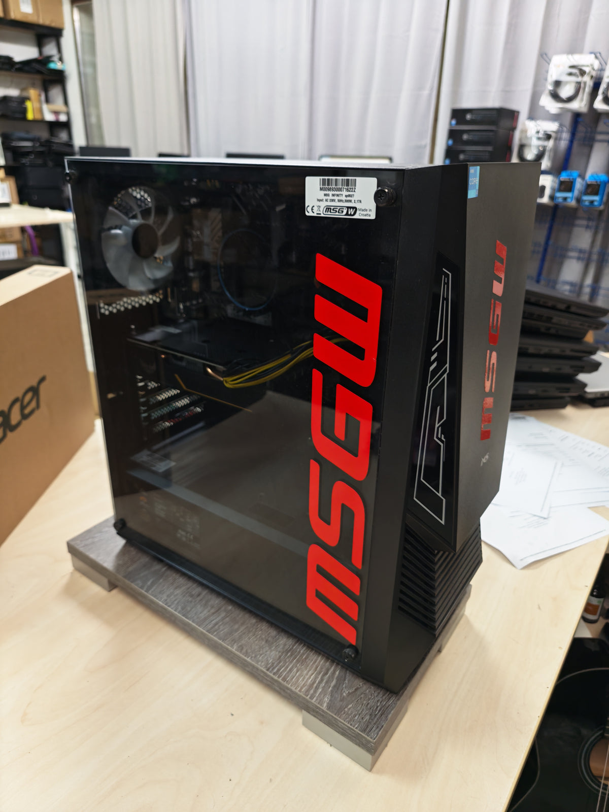 Gaming PC • i3-12100F • GTX 1650 4GB • 16GB RAM • 500GB NVMe • Win 11 Pro • 12mj Jamstvo