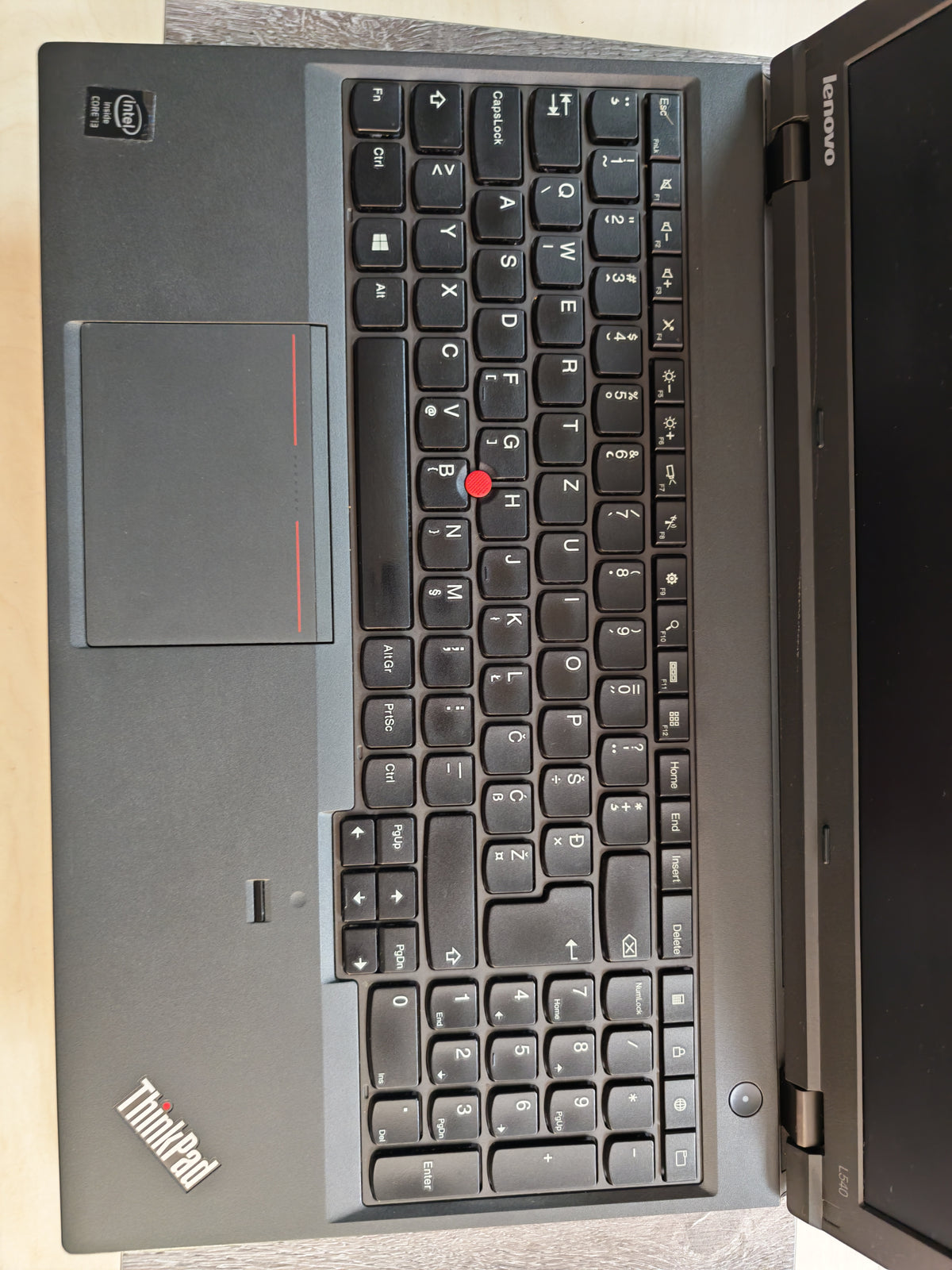 Lenovo ThinkPad L540 • i5-4210M • 8GB RAM • 120GB SSD • Win 11 • Neispravna baterija