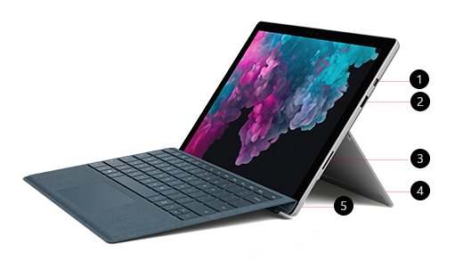 Microsoft Surface Pro 6: i5-8250U, 8GB RAM, 120GB SSD, 12.3", Win 11,  12 mj. jamstvo