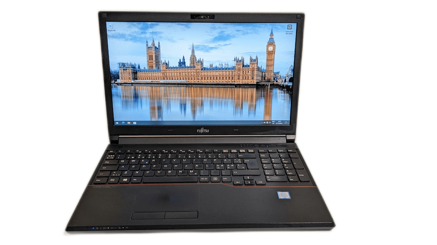 Fujitsu Lifebook E556 – i5-6200U / 8GB / 256GB SSD + 500GB HDD – 6 mj. jamstvo