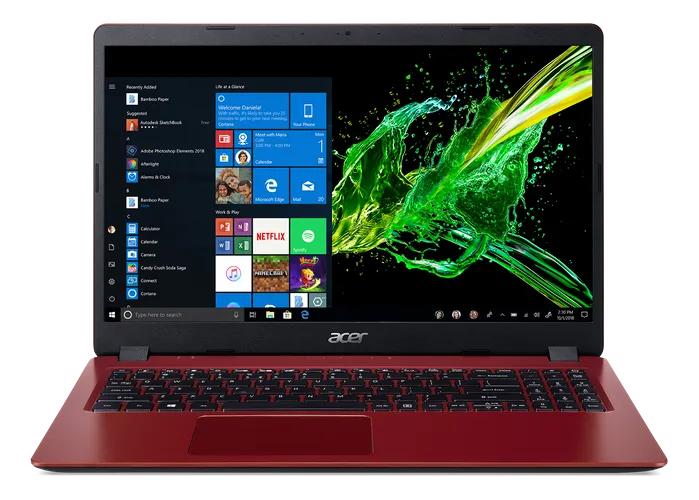 Acer Aspire 3: Ryzen 5 3500U, 8GB RAM, 500GB SSD, Radeon Vega 8, Win 11, 12 mj. jamstvo