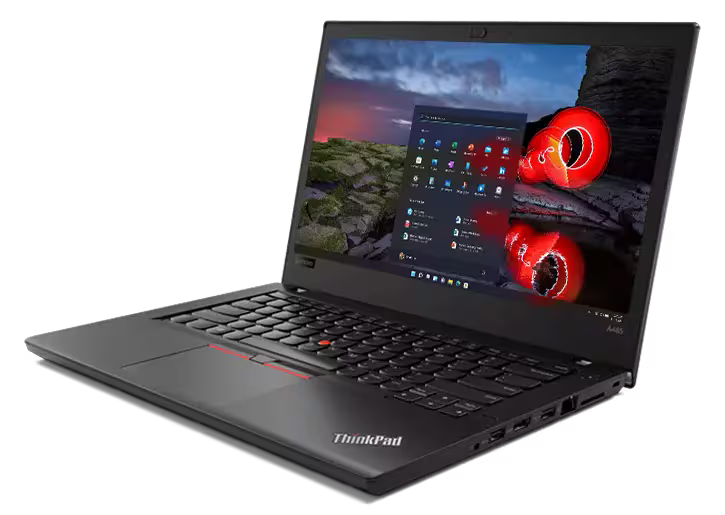 Lenovo ThinkPad A485: Ryzen 5 PRO, 8GB RAM, 256GB SSD, 14" FHD Ekran, 12 mj. jamstvo