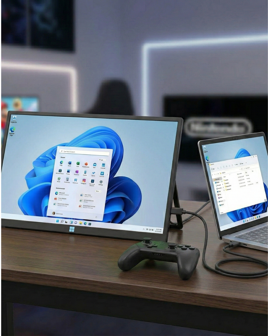 🖥️ Prijenosni Monitor 13.3" Touchscreen – Full HD+ IPS / USB-C / HDMI – 12 mj. jamstvo